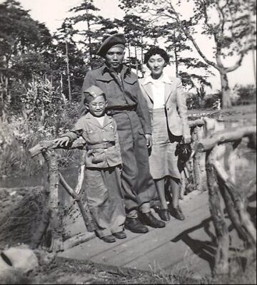 Wing Hay and his family