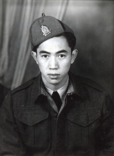 Neill Chan during his training in 1944