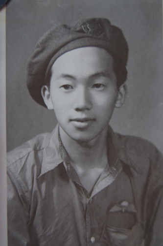 Henry Fung - Force 136: was the first and youngest Chinese Canadian to be parachuted behind Japanese lines.