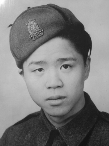 Alex Louie WWII portrait